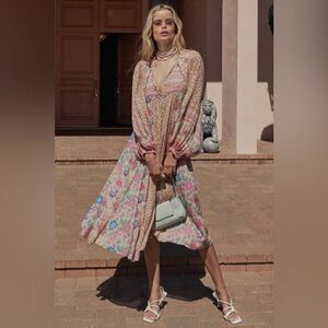 Spell & The Gypsy Mossy Patchwork Boho Dress M